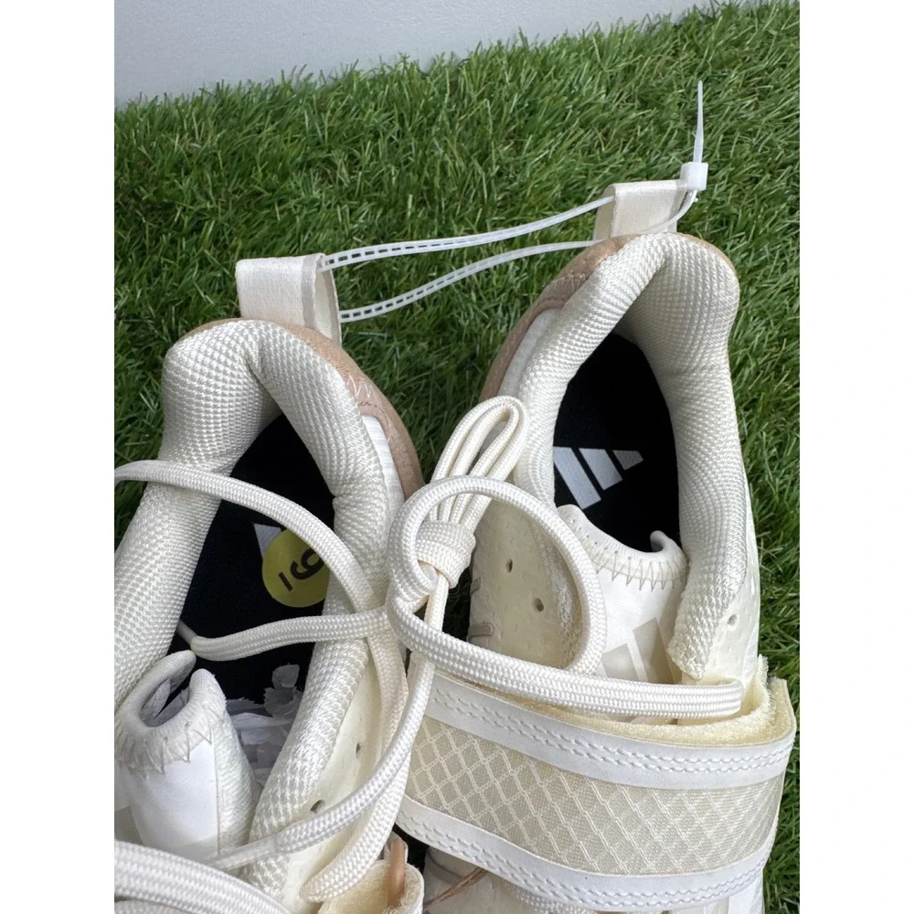 Adidas Adipower Weightlift 3 Shoes Mens 9‎ Womens 10 Off White Pink IH8235 NEW - Picture 10 of 10